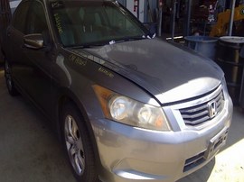 2009 HONDA ACCORD, GRAY, EX-L, 2.4L, AT.   A25140